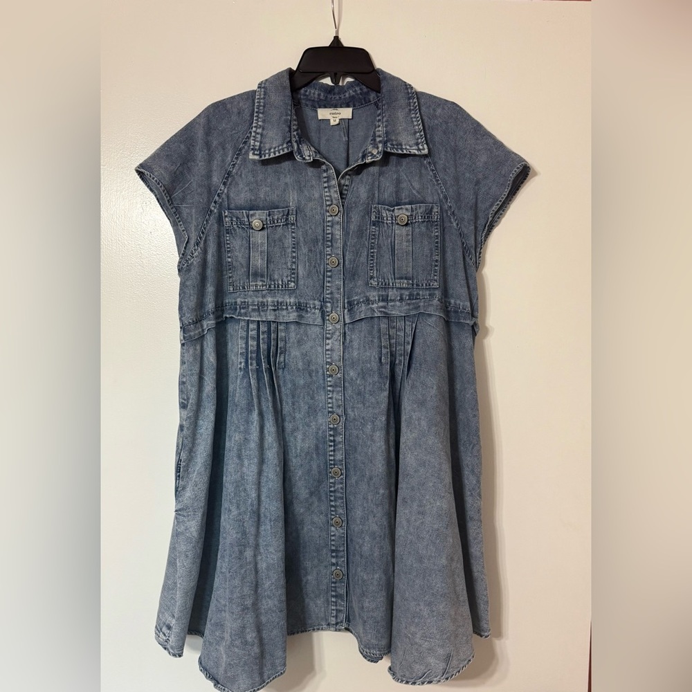 Entro Denim Swing Dress